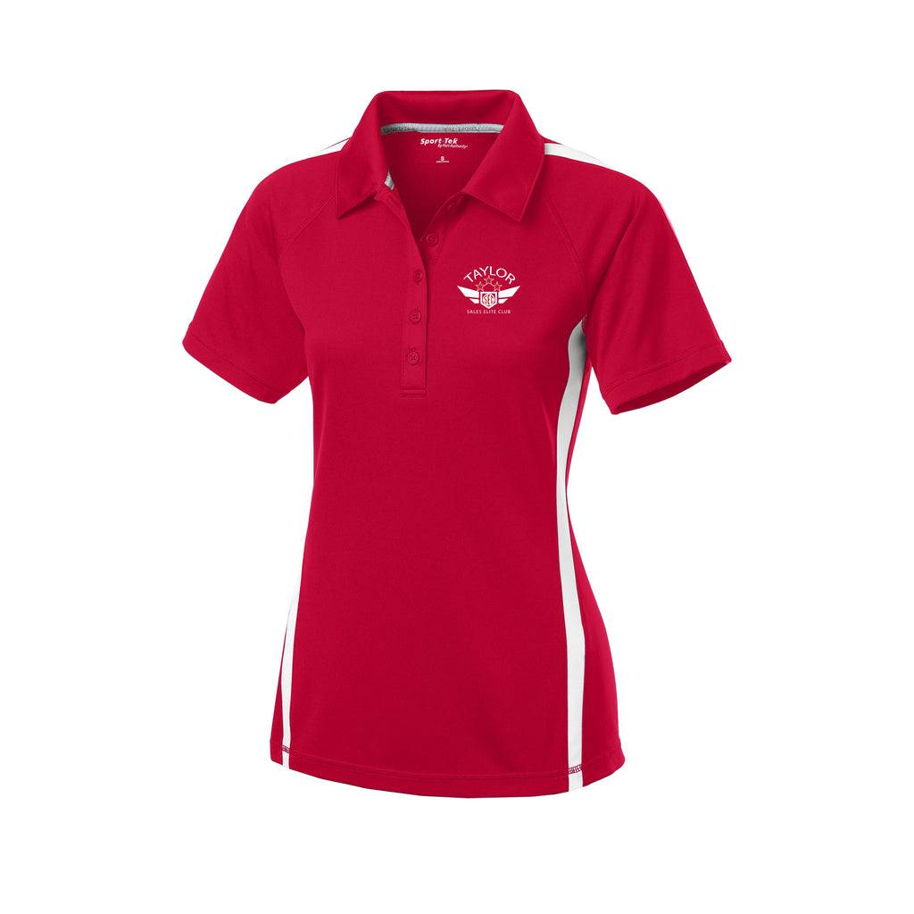 Taylor Family Automotive - Sport-Tek® Ladies PosiCharge® Micro-Mesh Colorblock Polo