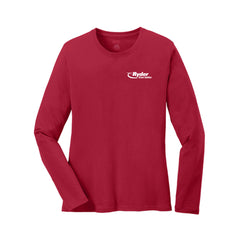 Ryder - Port & Co™ Women's Long Sleeve Core Cotton Tee