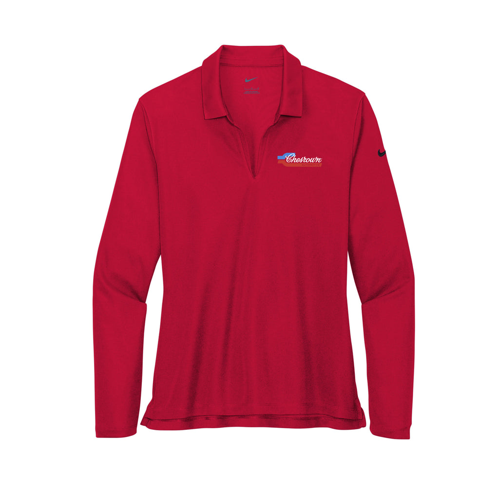 Chesrown of Sidney - Nike Women's Dri-FIT Micro Pique 2.0 Long Sleeve Polo