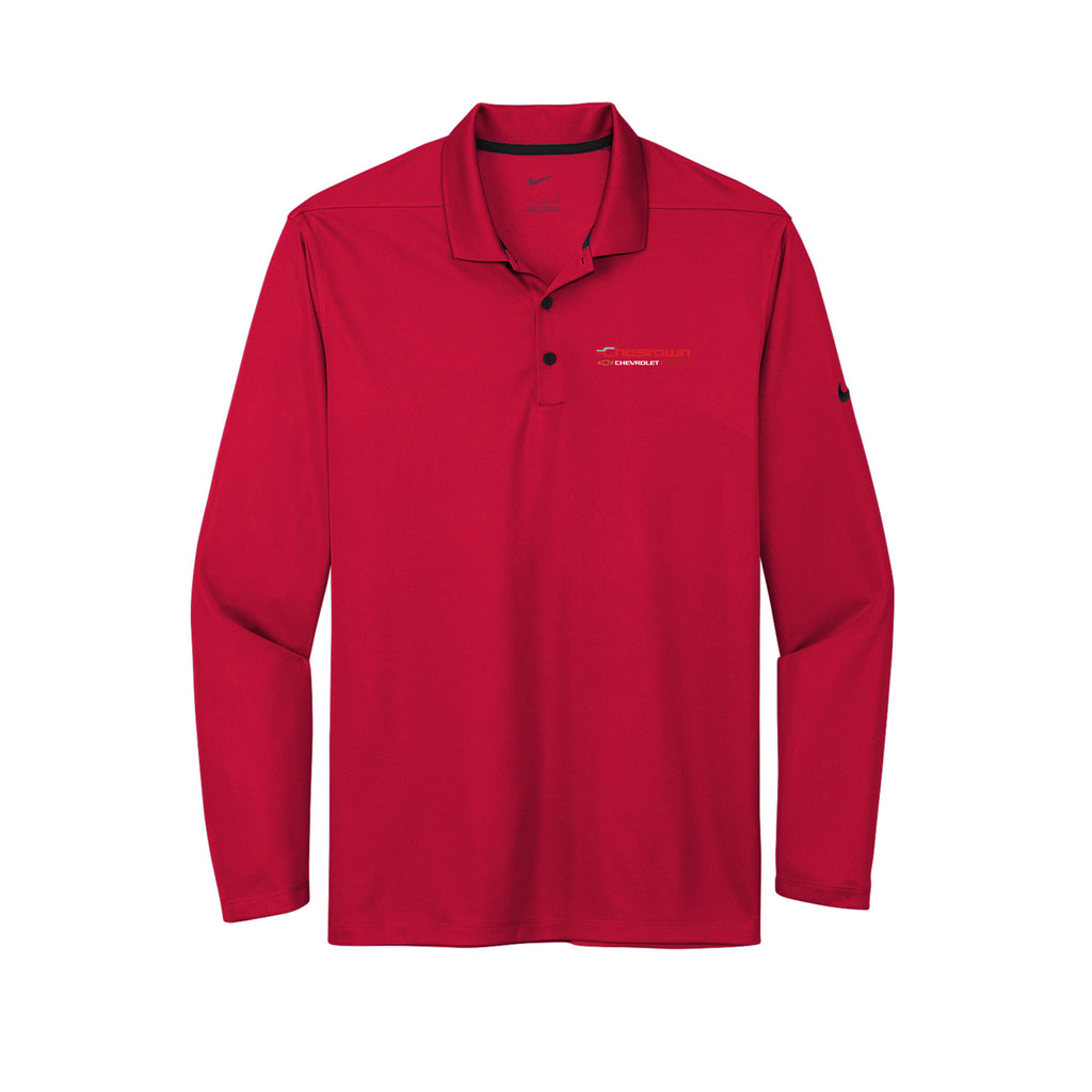 Chesrown - Nike Dri-FIT Micro Pique 2.0 Long Sleeve Polo