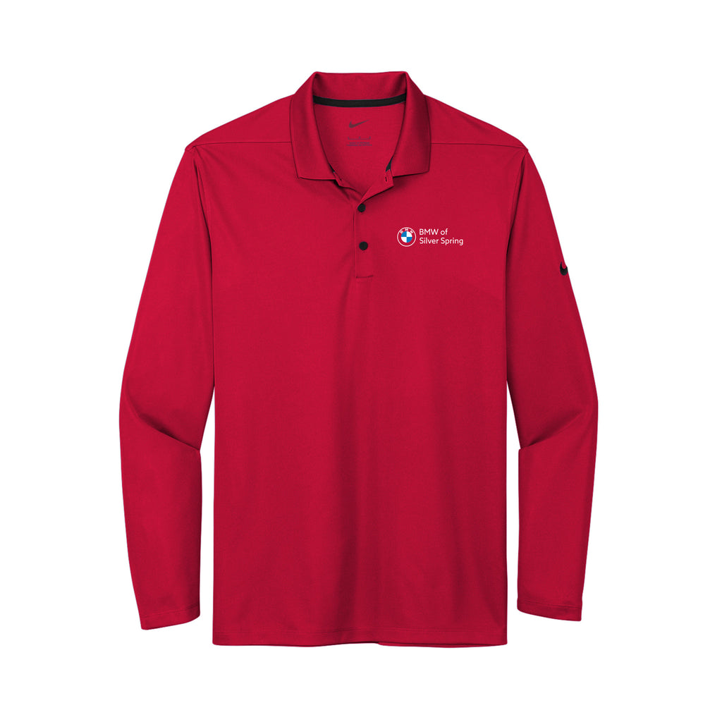 BMW of Silver Spring - Nike Dri-FIT Micro Pique 2.0 Long Sleeve Polo