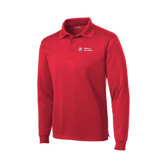 BMW of Ann Arbor - Sport-Tek® Long Sleeve Micropique Sport-Wick®Polo