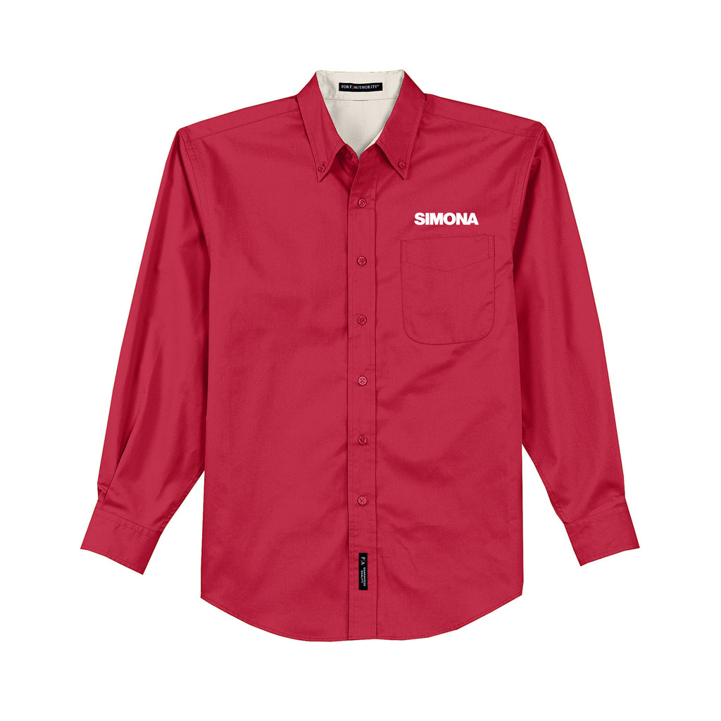 Simona - Port Authority® Tall Long Sleeve Easy Care Shirt
