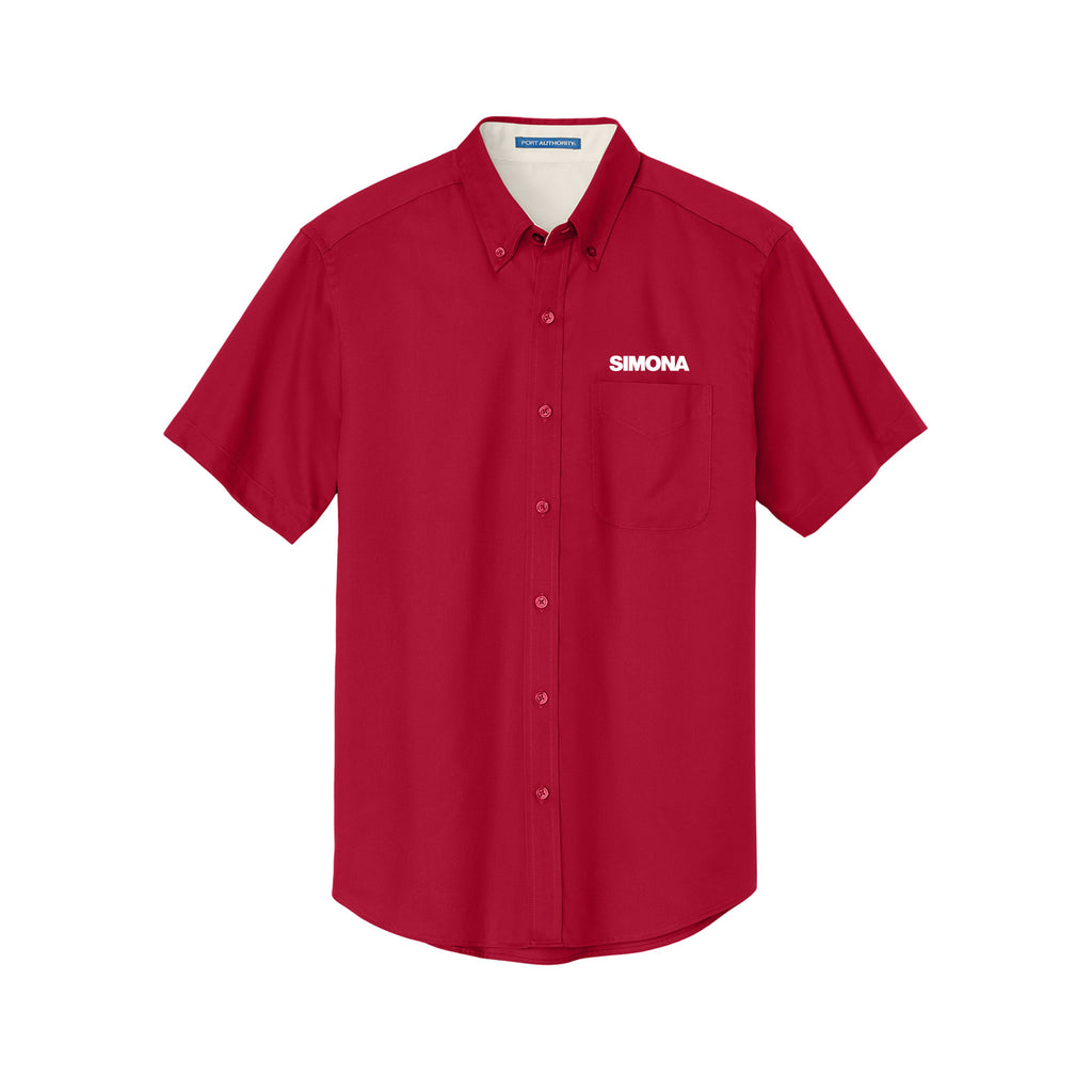Simona - Port Authority® Tall Short Sleeve Easy Care Shirt