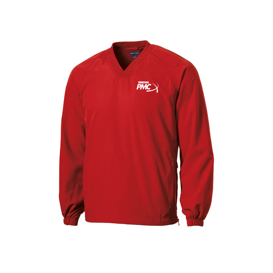 Simona PMC - Sport-Tek® V-Neck Raglan Wind Shirt