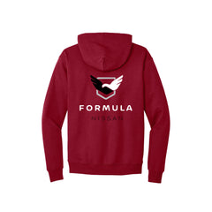 Formula Nissan - Hanes® EcoSmart® - Pullover Hooded Sweatshirt - FRONT & BACK