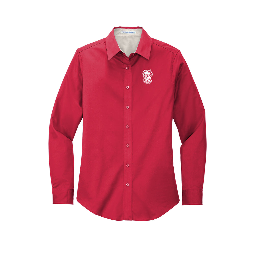 Teamsters Local 284 - Port Authority® Ladies Long Sleeve Easy Care Shirt