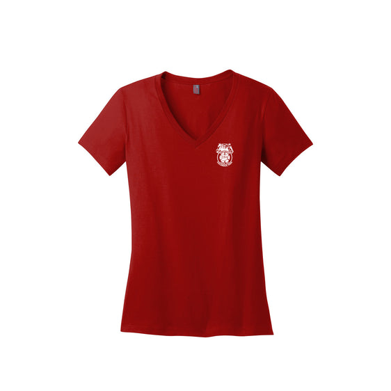 Teamsters Local 284 - District ® Women’s Perfect Weight ® V-Neck Tee