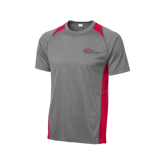 SIMONA America Industries - Sport-Tek® Heather Colorblock Contender™ Tee