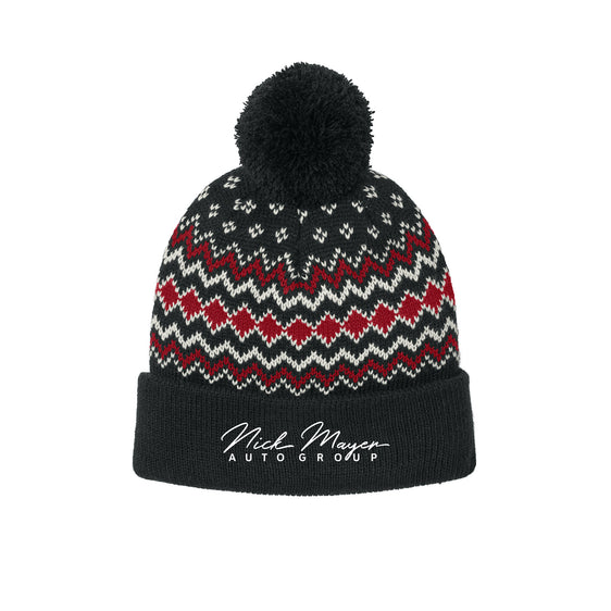 Nick Mayer Auto Group - Port Authority® Alpine Pom Beanie