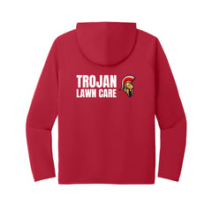 Trojan Lawn Care - Port & Co™ Performance Pullover Hooded Tee