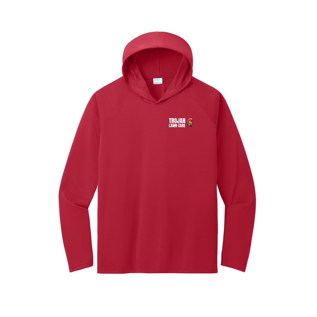 Trojan Lawn Care - Port & Co™ Performance Pullover Hooded Tee