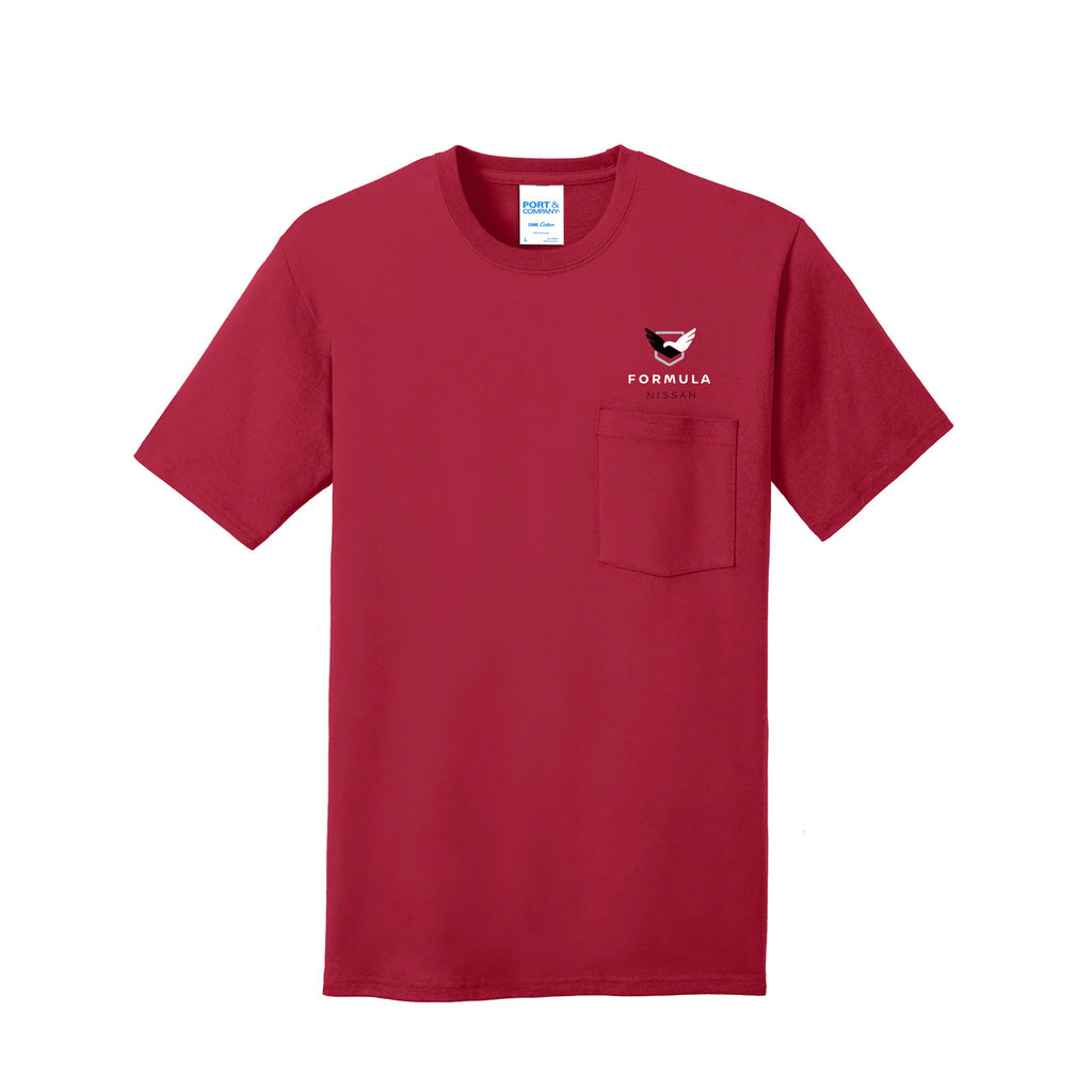 Formula Nissan - Port & Company® Core Cotton Pocket Tee