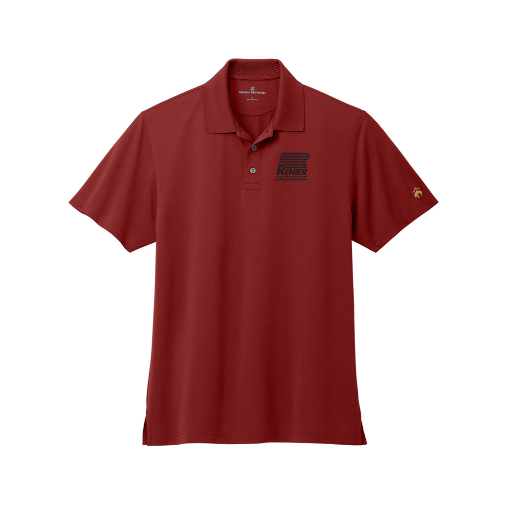 Renier Construction - Brooks Brothers® Mesh Pique Performance Polo