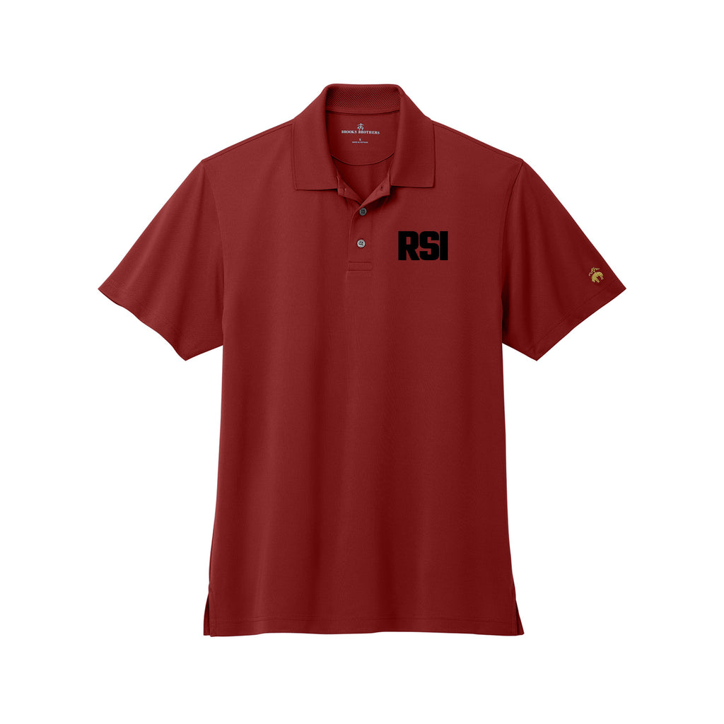 Renier Construction - Brooks Brothers® Mesh Pique Performance Polo