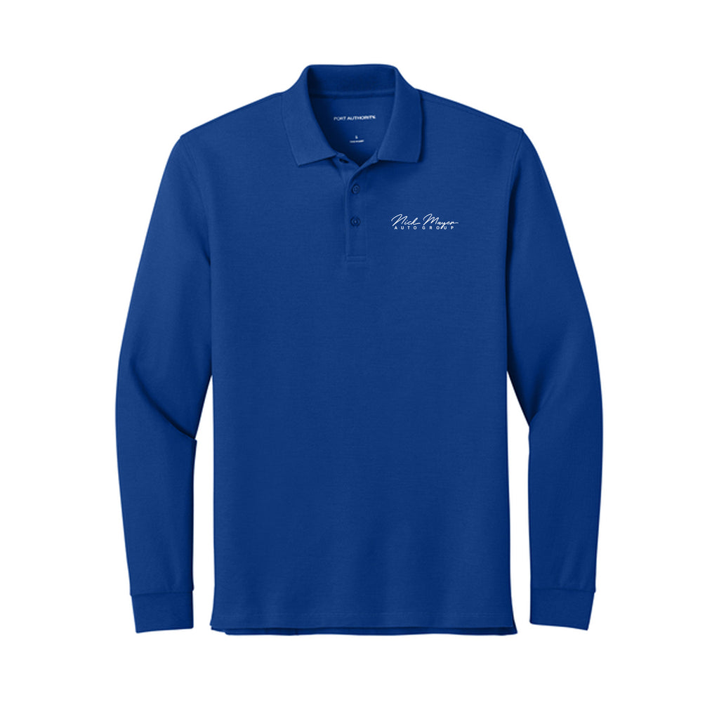 Nick Mayer Auto Group - Port Authority® Wearever Signature Pique Long Sleeve Polo