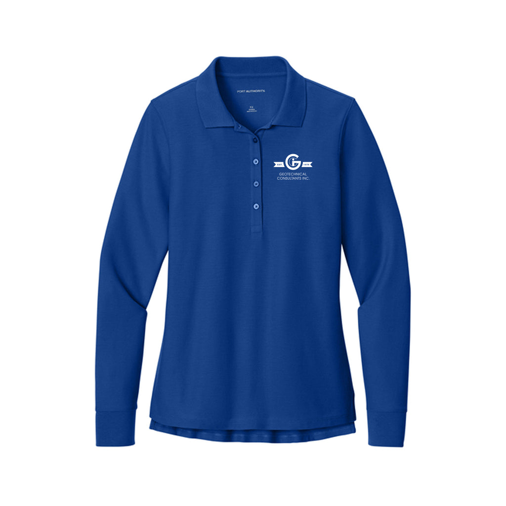 GCI - Port Authority® Women’s Wearever Signature Pique Long Sleeve Polo