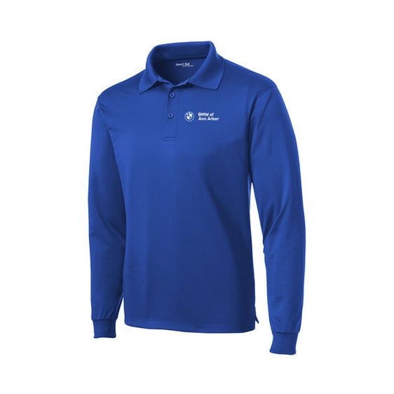 BMW of Ann Arbor - Sport-Tek® Long Sleeve Micropique Sport-Wick®Polo