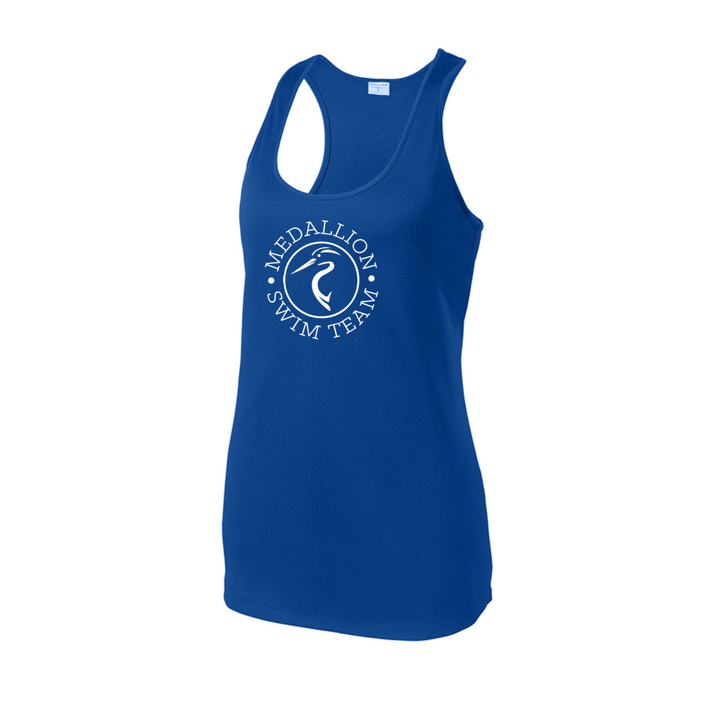 Medallion Swim Team - Sport-Tek® Women's PosiCharge® Competitor™ Racerback Tank