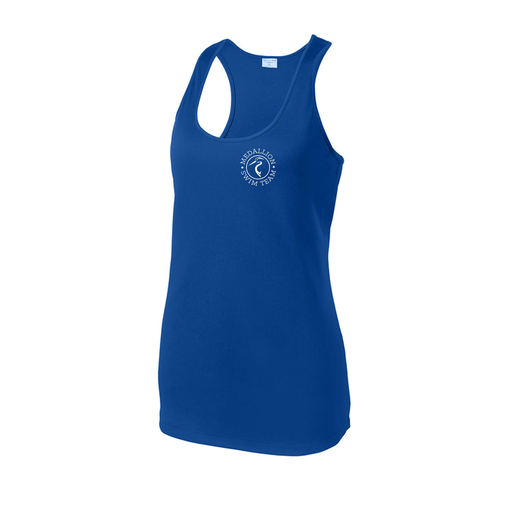 Medallion Swim Team - Sport-Tek® Women's PosiCharge® Competitor™ Racerback Tank