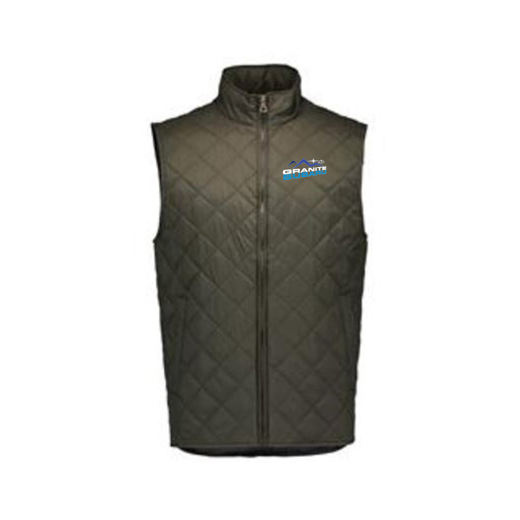 Granite Subaru - Weatherproof - Vintage Diamond Quilted Vest