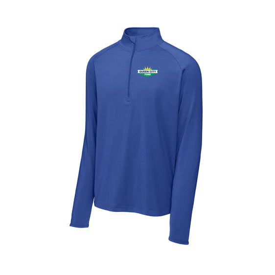 Queen City Ford - Sport-Tek® Sport-Wick® Stretch 1/4-Zip Pullover