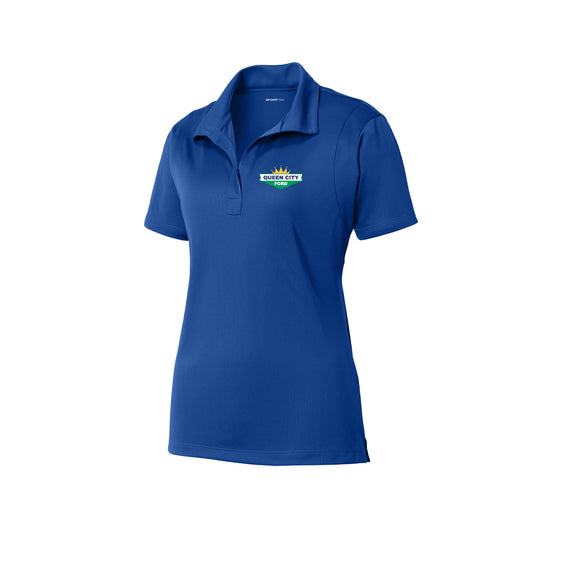 Queen City Ford - Sport-Tek® Ladies Micropique Sport-Wick® Polo