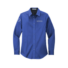 Germain Nissan Columbus - Port Authority® Women's Long Sleeve Easy Care Shirt