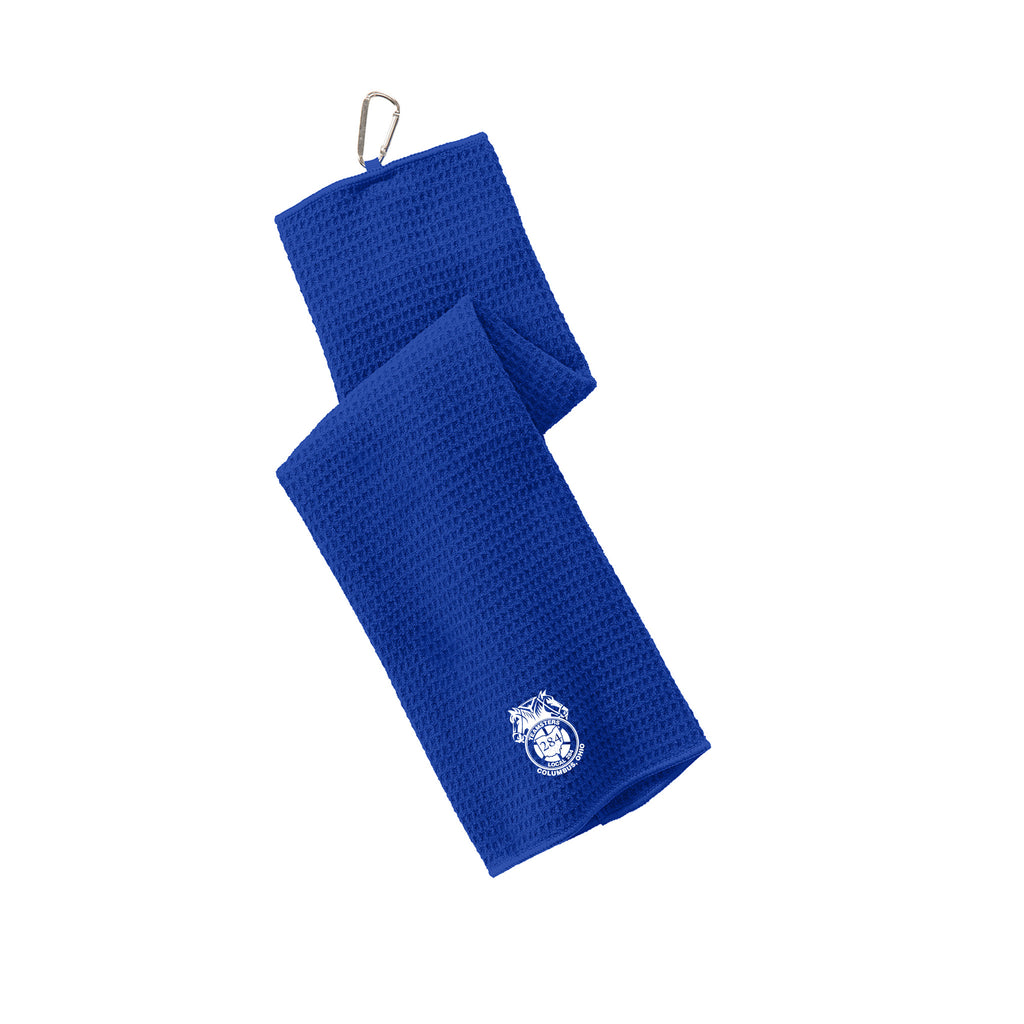Teamsters Local 284 - Port Authority® Waffle Microfiber Golf Towel
