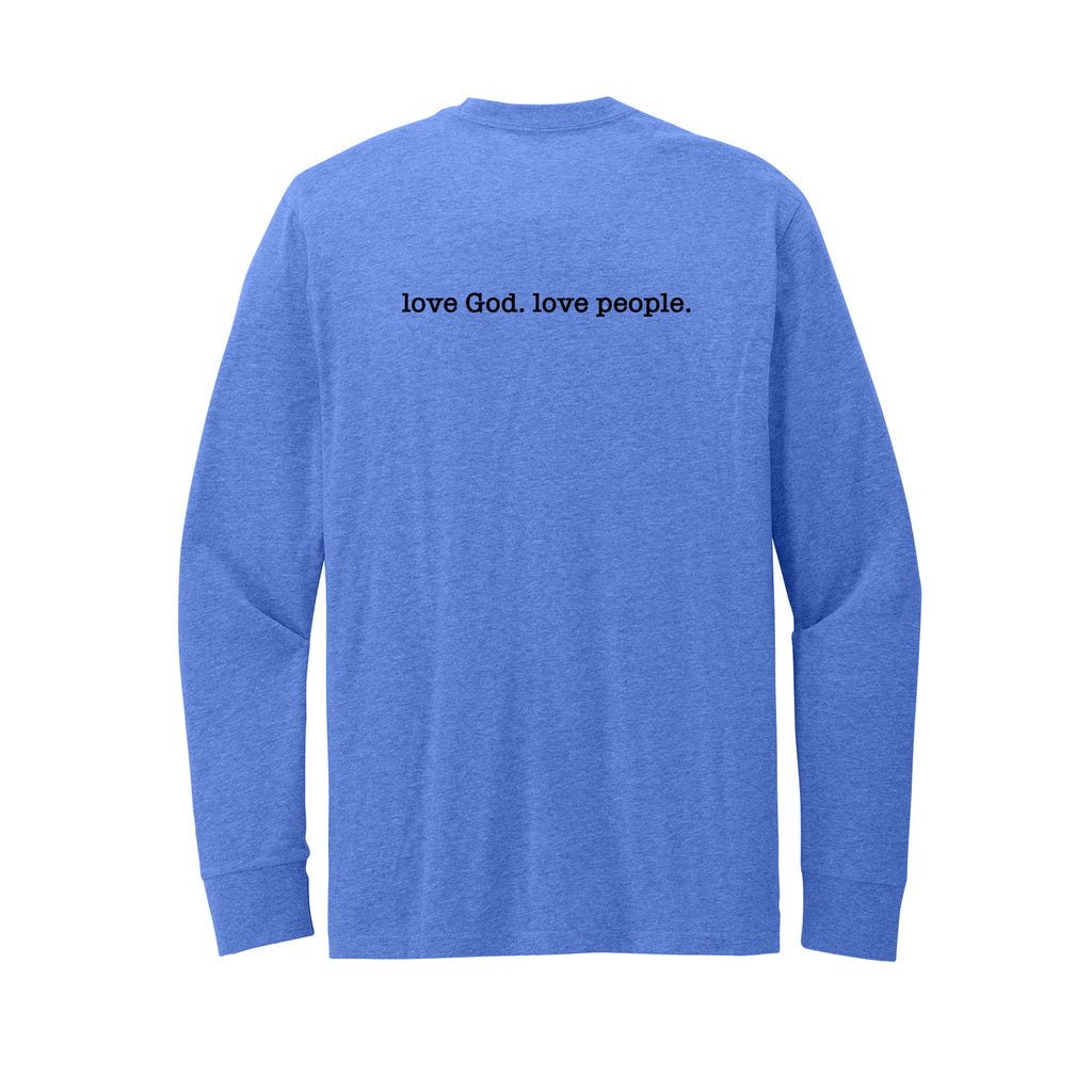 New Way - District® Perfect Blend® CVC Long Sleeve Tee