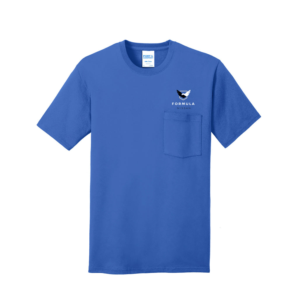 Formula Nissan - Port & Company® Core Cotton Pocket Tee