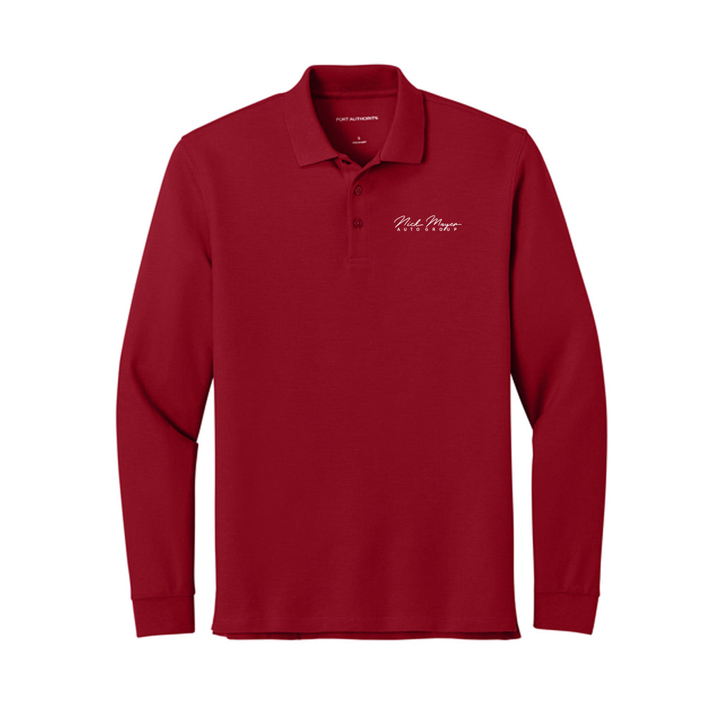 Nick Mayer Auto Group - Port Authority® Wearever Signature Pique Long Sleeve Polo