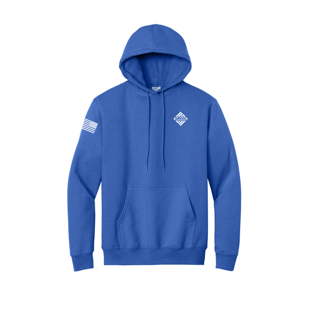 En-Vision Concrete - Port & Co™ Essential Fleece Pullover Hooded Sweatshirt