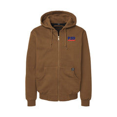 P2D - DRI DUCK - Crossfire Heavyweight Power Fleece Hooded Jacket with Thermal Lining
