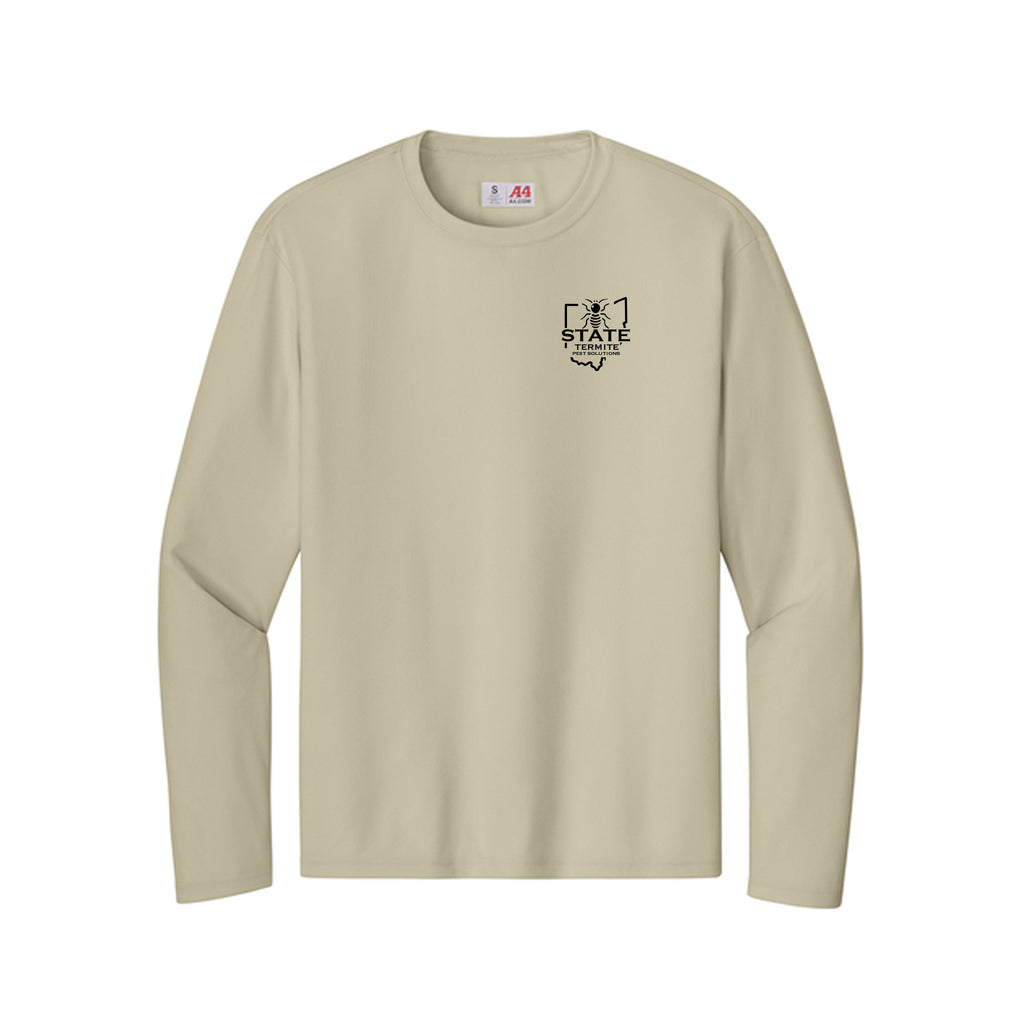 State Termite & Pest Solutions - A4 Cooling Performance Long Sleeve Tee