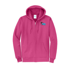 The Robot Company - Port & Company® Core Fleece Full-Zip Hooded Sweatshirt