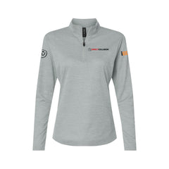 Direct Collision - Women's Pro-Lock Performance Mélange Quarter-Zip Pullover