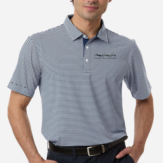 Germain Lexus of Easton - Men's Smith Striped Polo