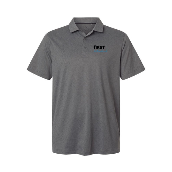 First Financial - Men's Icon Heather Polo 2.0