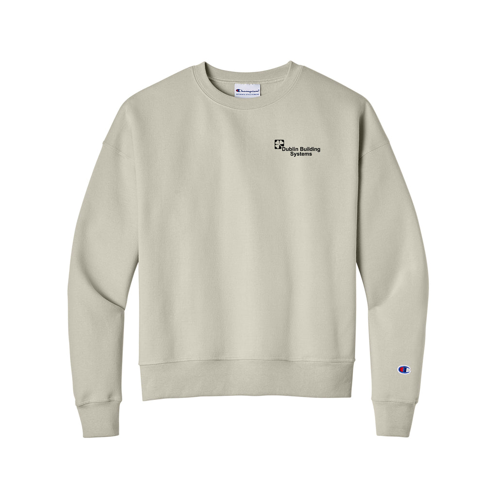 Dublin Building Systems - Champion® Women’s Powerblend® Crewneck Sweatshirt