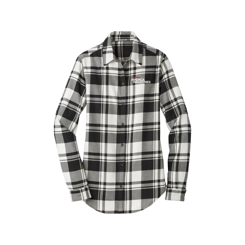 SIMONA America Industries - Port Authority® Women's Plaid Flannel Tunic