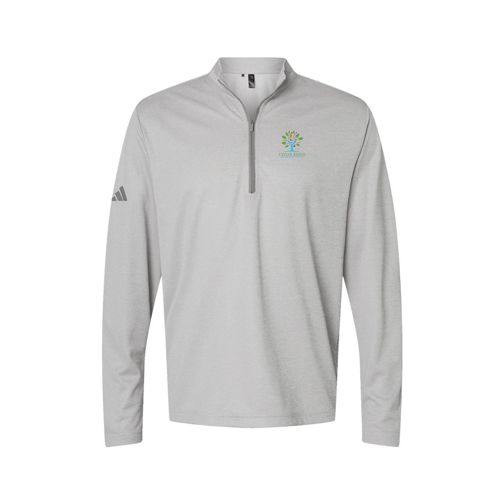 Cedar Ridge - Adidas - Space Dyed Quarter-Zip Pullover