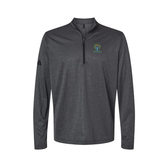 Cedar Ridge - Adidas - Space Dyed Quarter-Zip Pullover