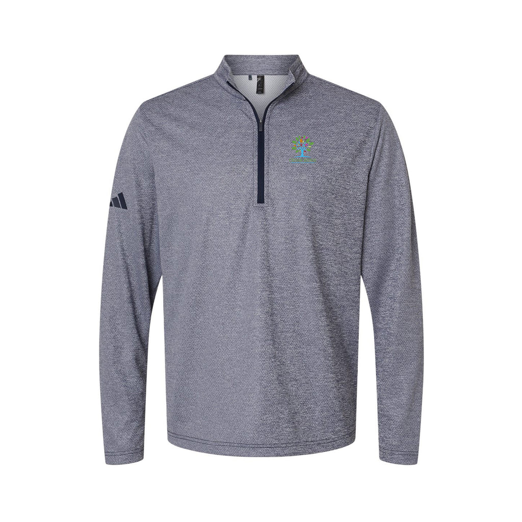 Cedar Ridge - Adidas - Space Dyed Quarter-Zip Pullover