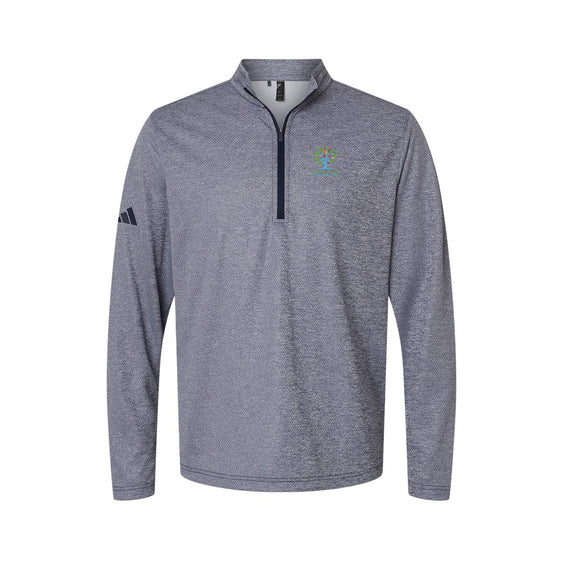 Cedar Ridge - Adidas - Space Dyed Quarter-Zip Pullover