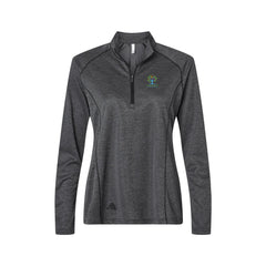 Cedar Ridge - Adidas - Women's Space Dyed Quarter-Zip Pullover