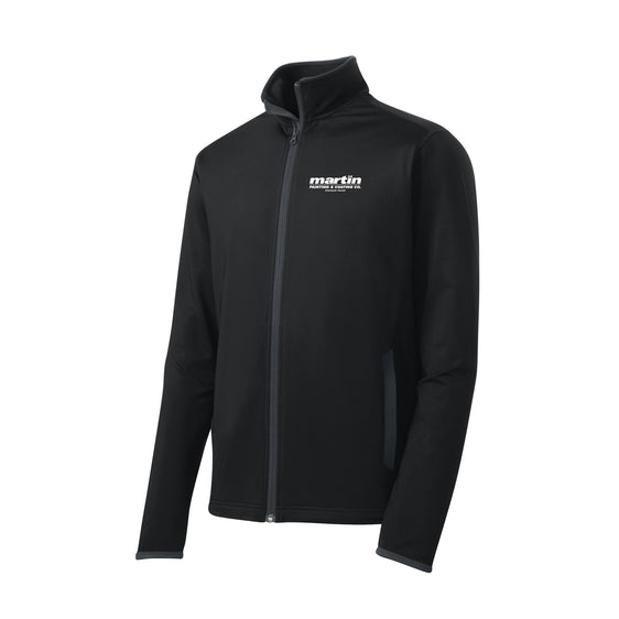 Martin Painting - Sport-Tek® Sport-Wick® Stretch Contrast Full-Zip Jacket