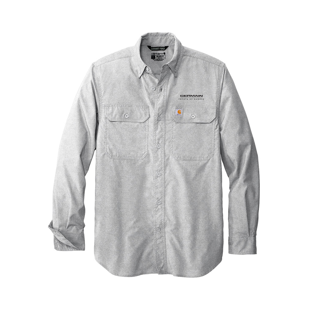 Germain Toyota of Dundee - Carhartt Force® Solid Long Sleeve Shirt
