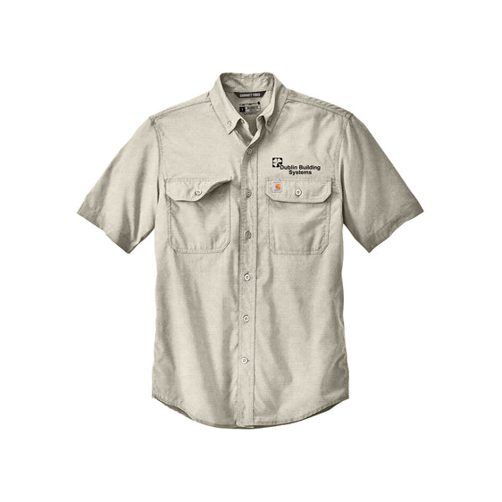 Dublin Building Services - Carhartt Force® Solid Short Sleeve Shirt