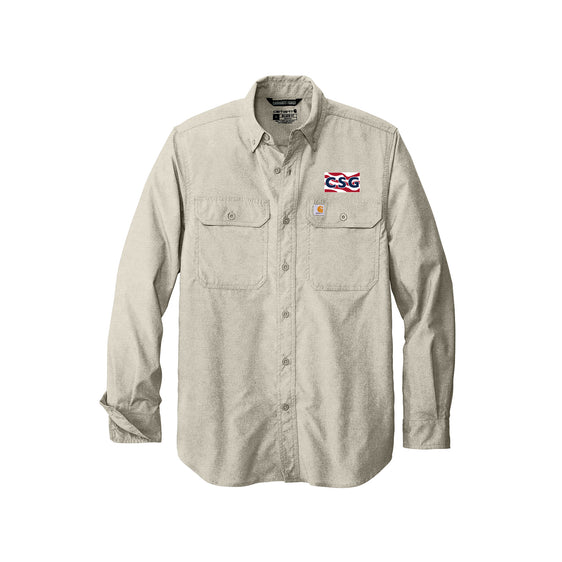 Construction Services Group - Carhartt Force® Solid Long Sleeve Shirt
